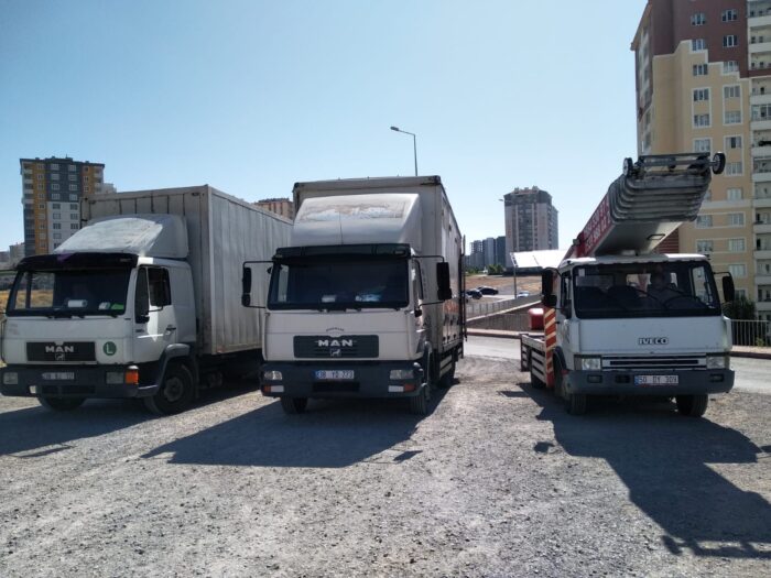 Araçlarımız,Kayseri Evden Eve Nakliyat,Emniyet Nakliyat